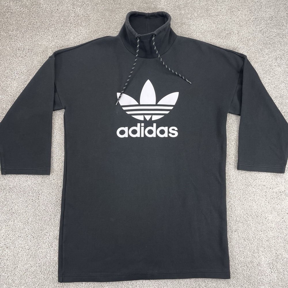 Adidas Womens Medium Dress Hu Hiking Pharell Williams Black Drawstring